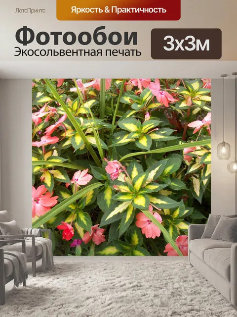 Фотообои цветы