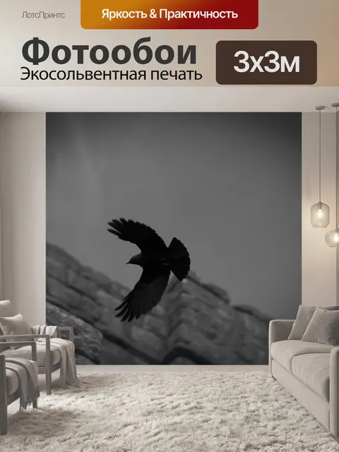 Фотообои Птица Полет