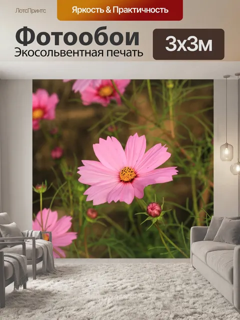 Фотообои Цветы