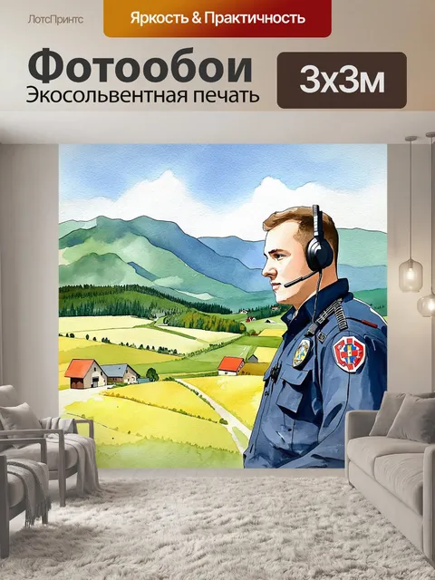 Фотообои изображение фельдшера