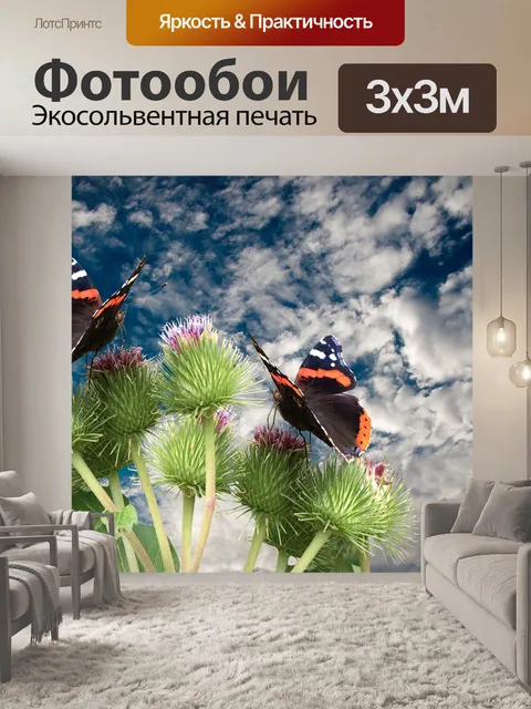 Фотообои Бабочки