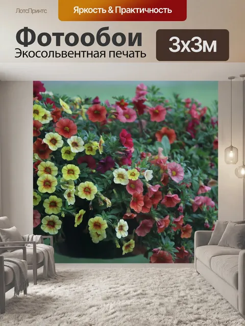 Фотообои Цветы
