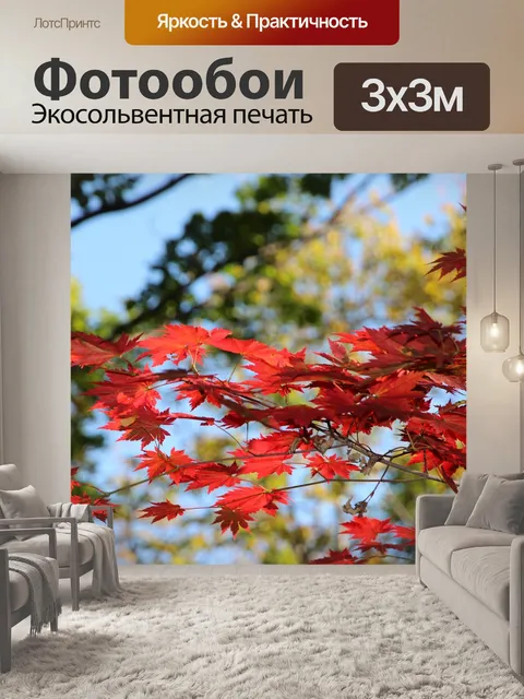 Фотообои Листья