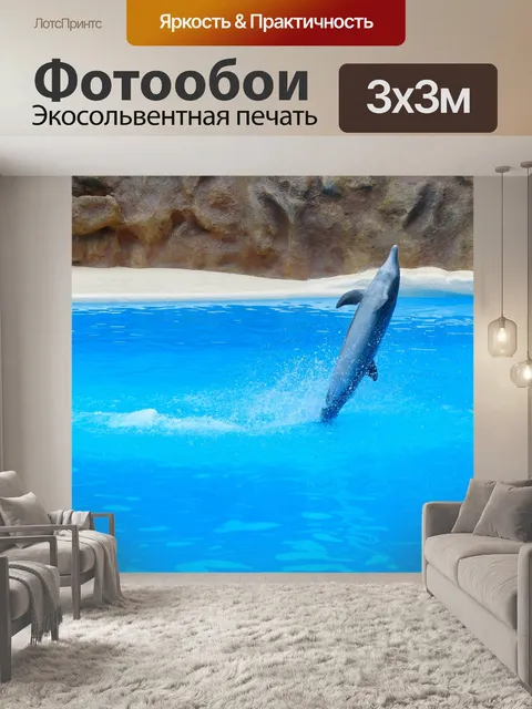 Фотообои Бутылконосый дельфин