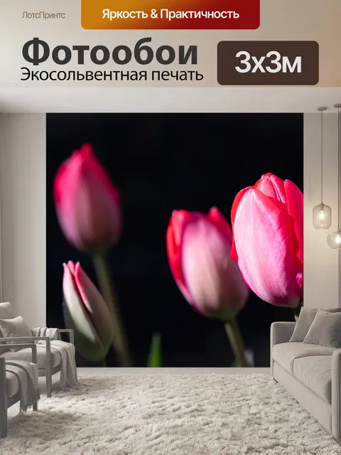 Фотообои Цветы