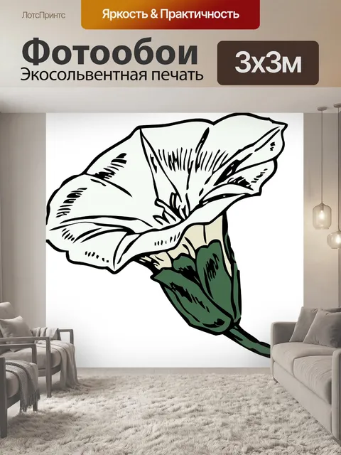 Фотообои Вьюнок