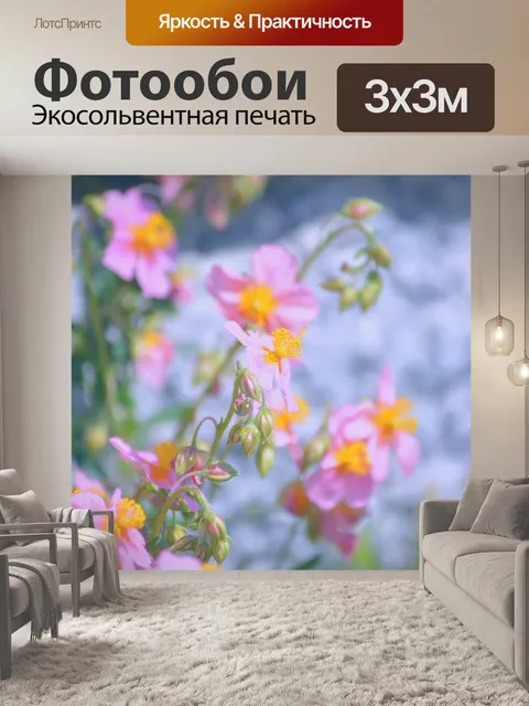 Фотообои Цветы