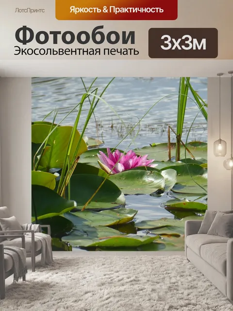 Фотообои Озеро роуз