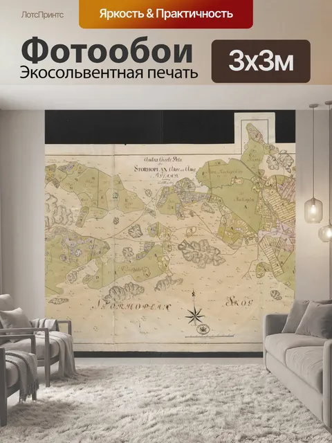 Фотообои Карта