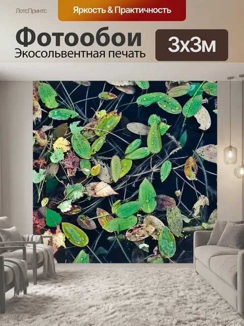 Фотообои Листья