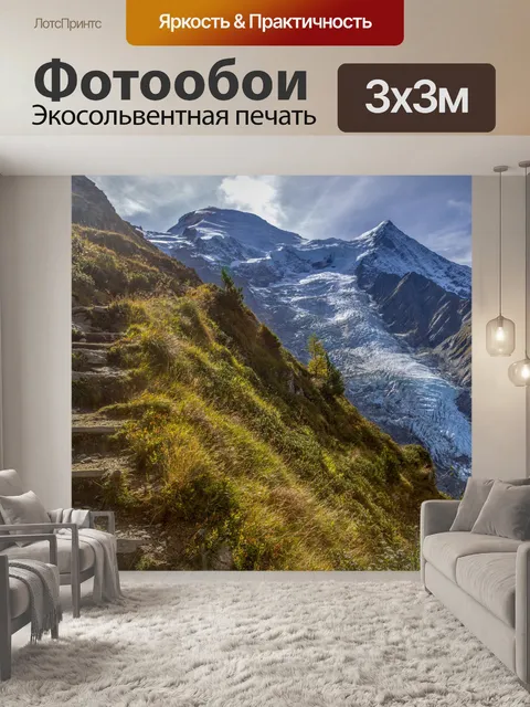 Фотообои Ледник Таконназ