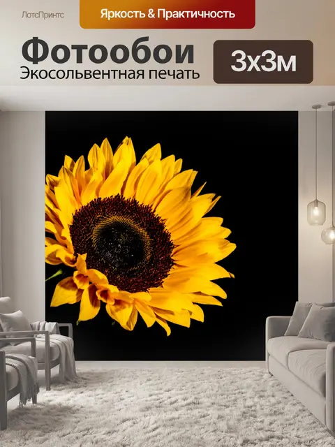 Фотообои Цветы
