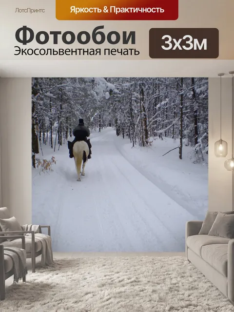 Фотообои Верховая езда Solo