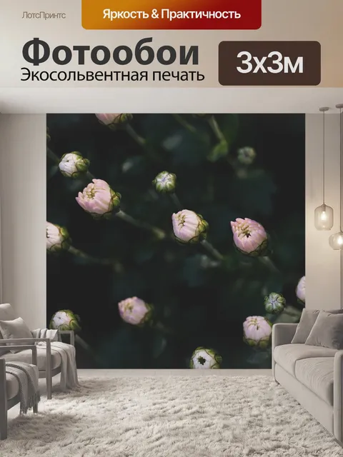 Фотообои Цветы