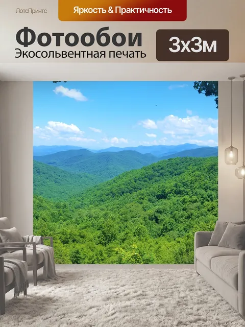 Фотообои Джорджия Маунтин-Вью