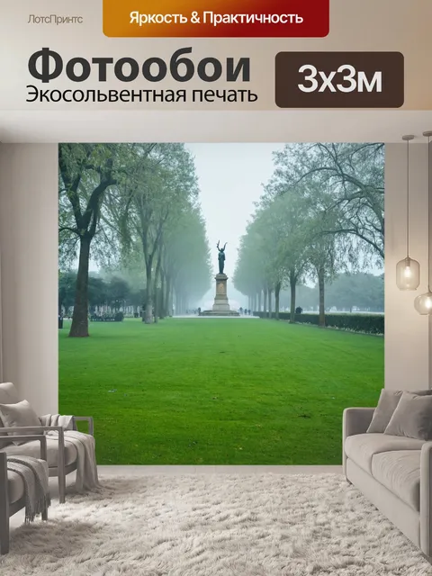 Фотообои туман в стиле максимализм