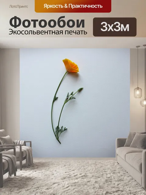 Фотообои Маки