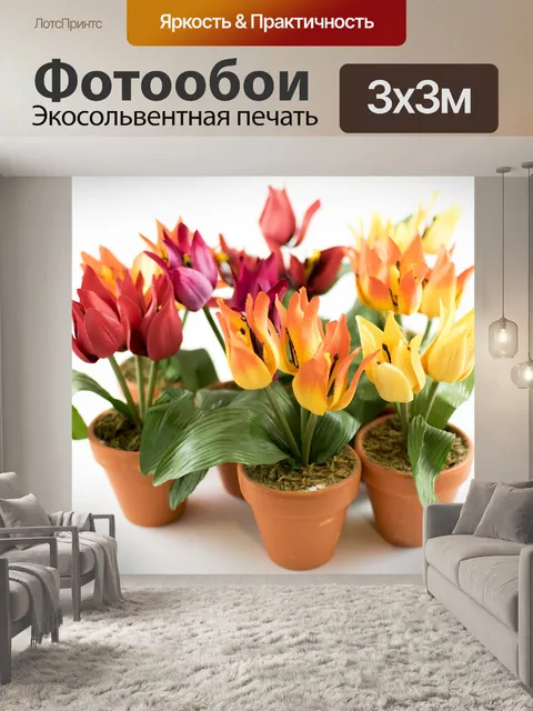 Фотообои Цветы