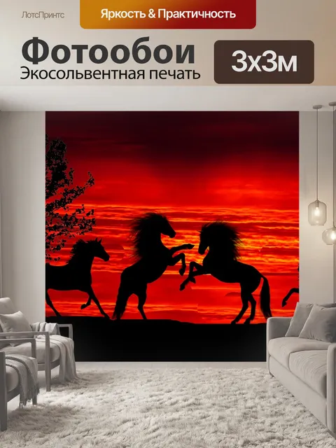 Фотообои Заход солнца