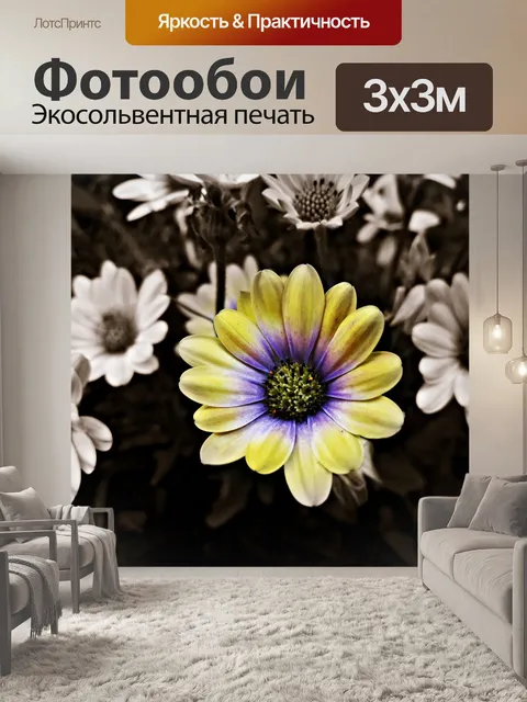 Фотообои Цветы