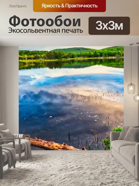 Фотообои пруд