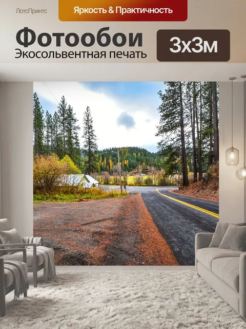 Фотообои Проселочная дорога