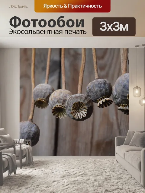 Фотообои Маки