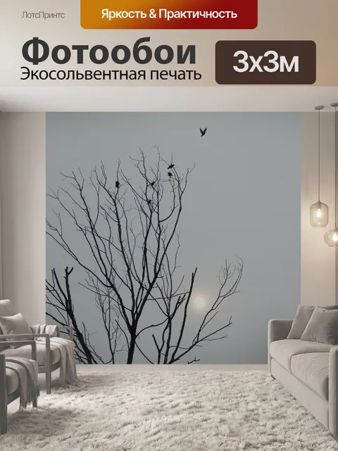 Фотообои Черное и белое