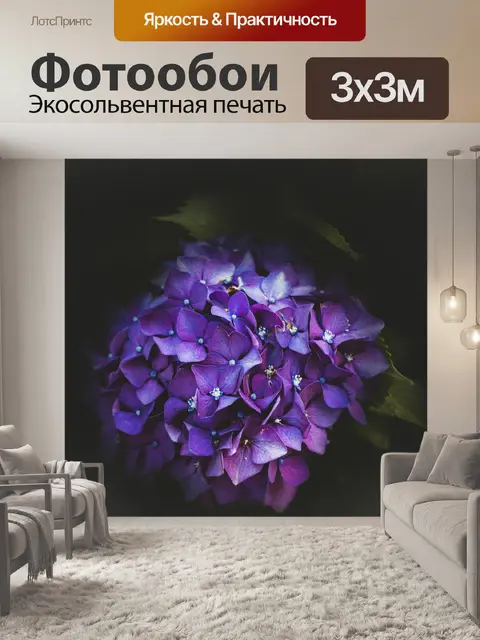 Фотообои Цветы
