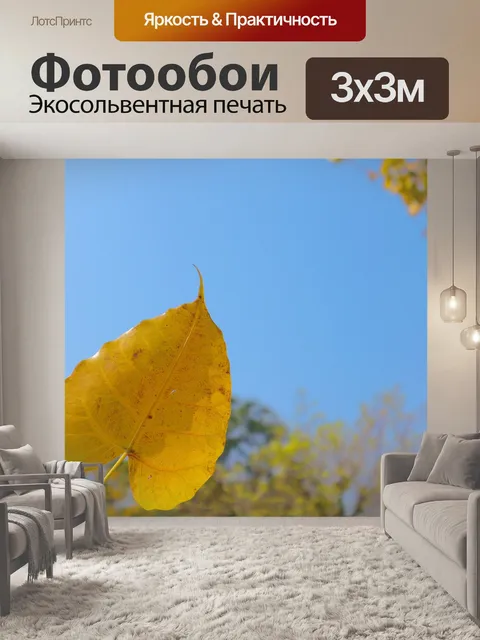 Фотообои Листья