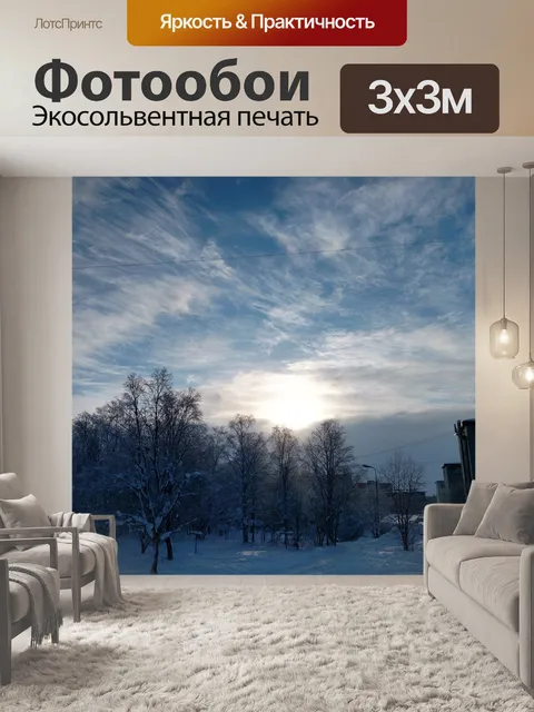 Фотообои Зима