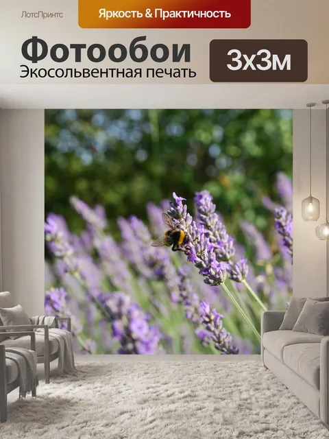 Фотообои Лаванда