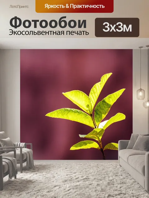 Фотообои Листья