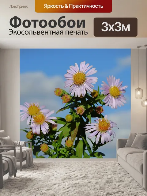 Фотообои Цветы