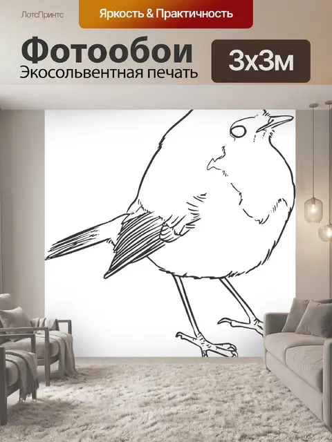 Фотообои Птица