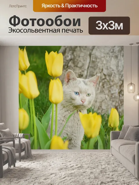 Фотообои Цветы