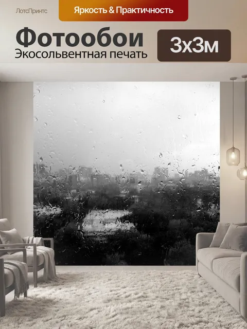 Фотообои Дождь