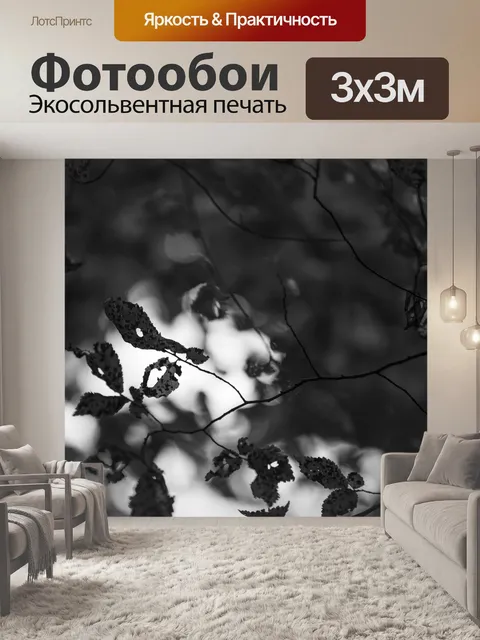 Фотообои лист