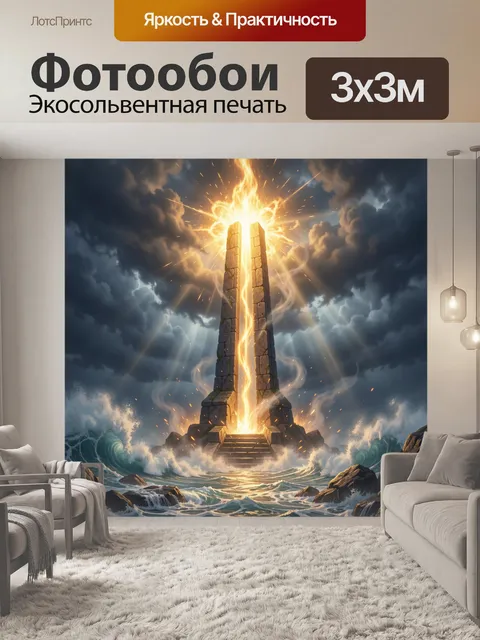 Фотообои Мистический портал в океане