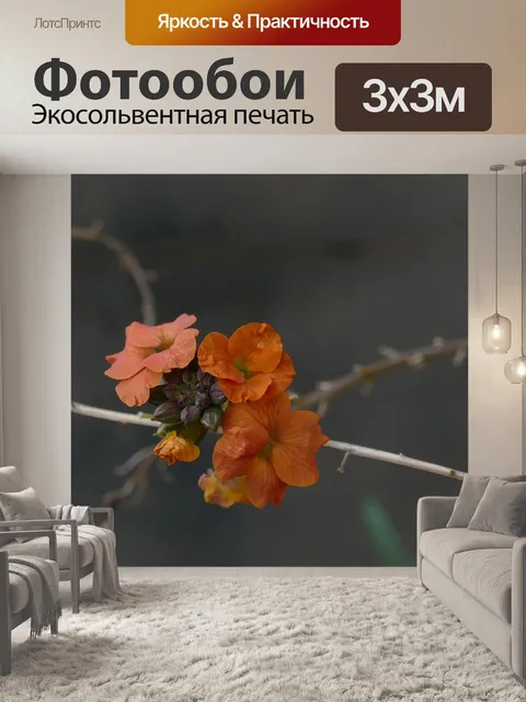 Фотообои Золотой лак