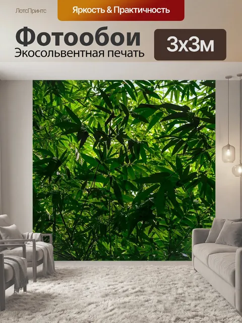 Фотообои Листья бамбука