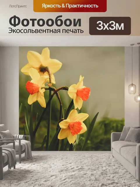 Фотообои Цветы