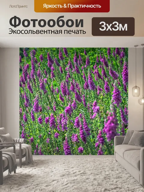 Фотообои Наперстянки
