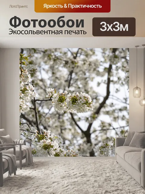 Фотообои Цветы