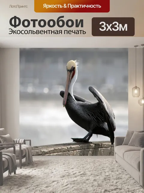 Фотообои Pelican готовится к рейса