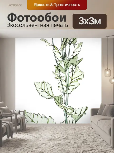Фотообои Мак