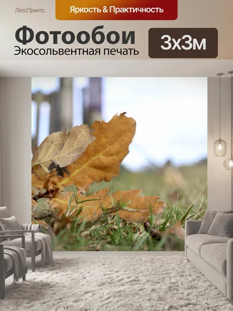 Фотообои Листья