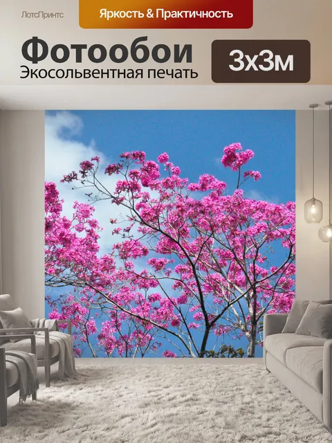 Фотообои Tabebuia дерево
