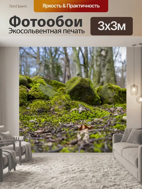 Фотообои Мох
