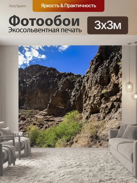Фотообои Пустынные скалы